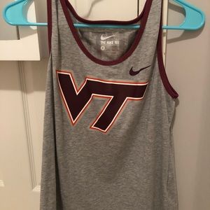 Virginia Tech Nike tank top